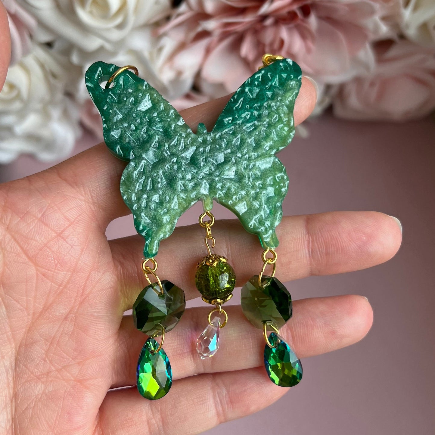 Autospiegel Sonnenfänger Schmetterling / verschiedene Varianten