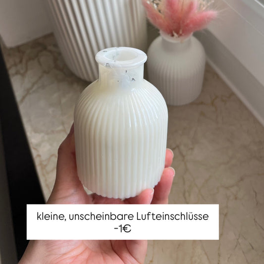 Vase geriffelt / verschiedene Varianten
