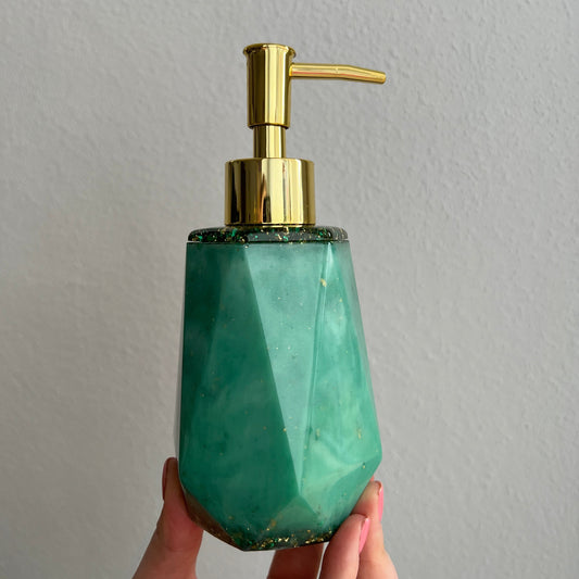 Seifenspender Kristallform / verschiedene Varianten