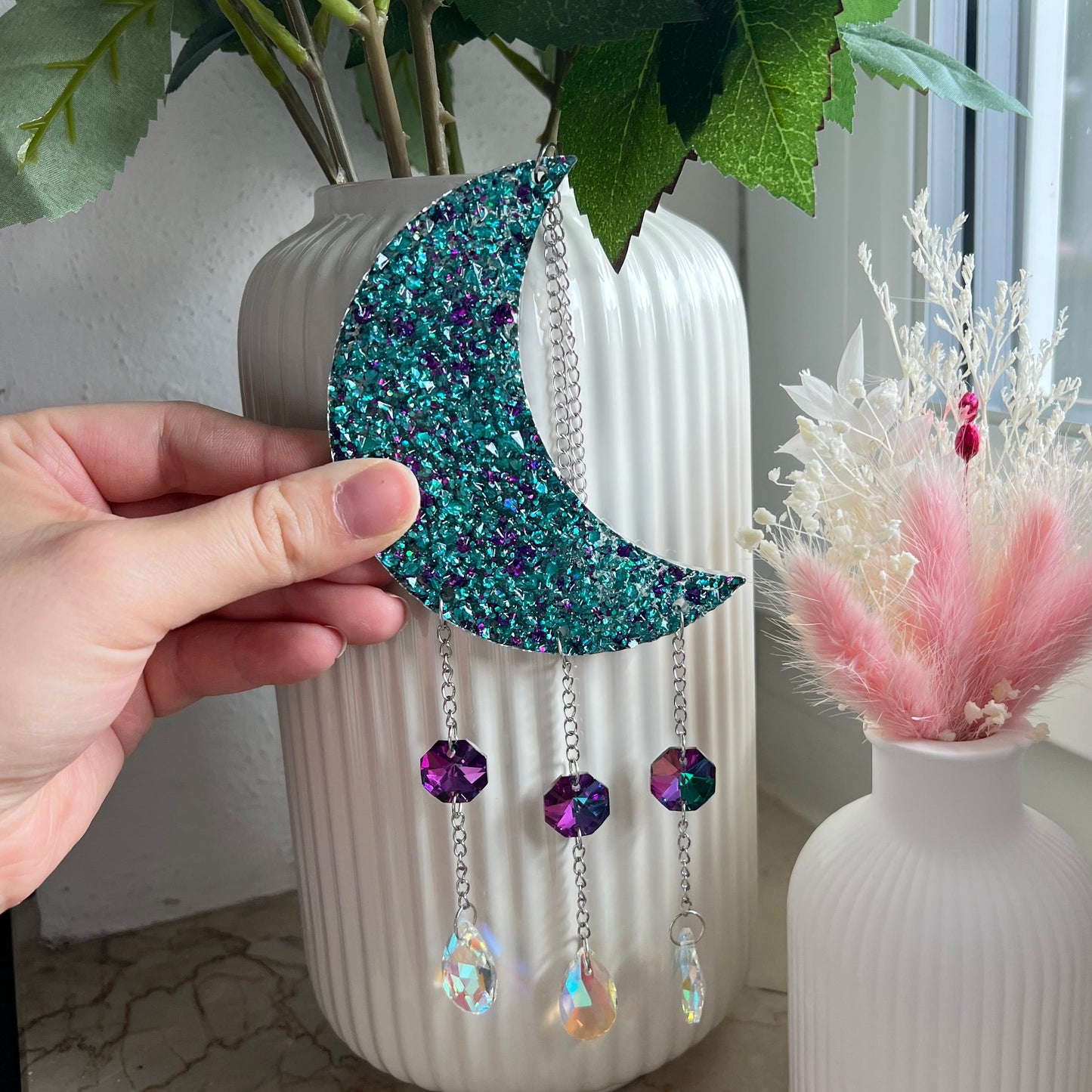 Sonnenfänger Mond klein / verschiedene Varianten