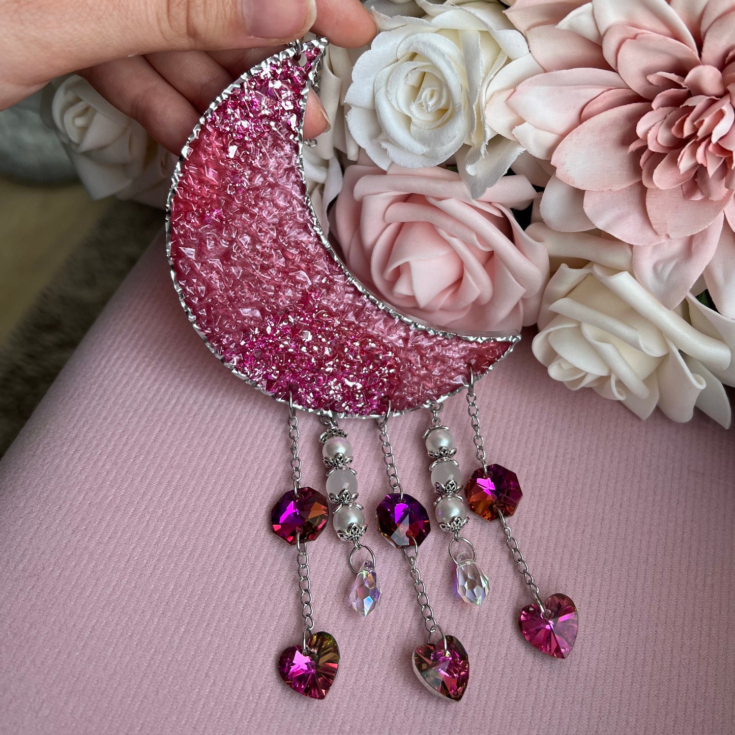 Sonnenfänger Mond klein / verschiedene Varianten