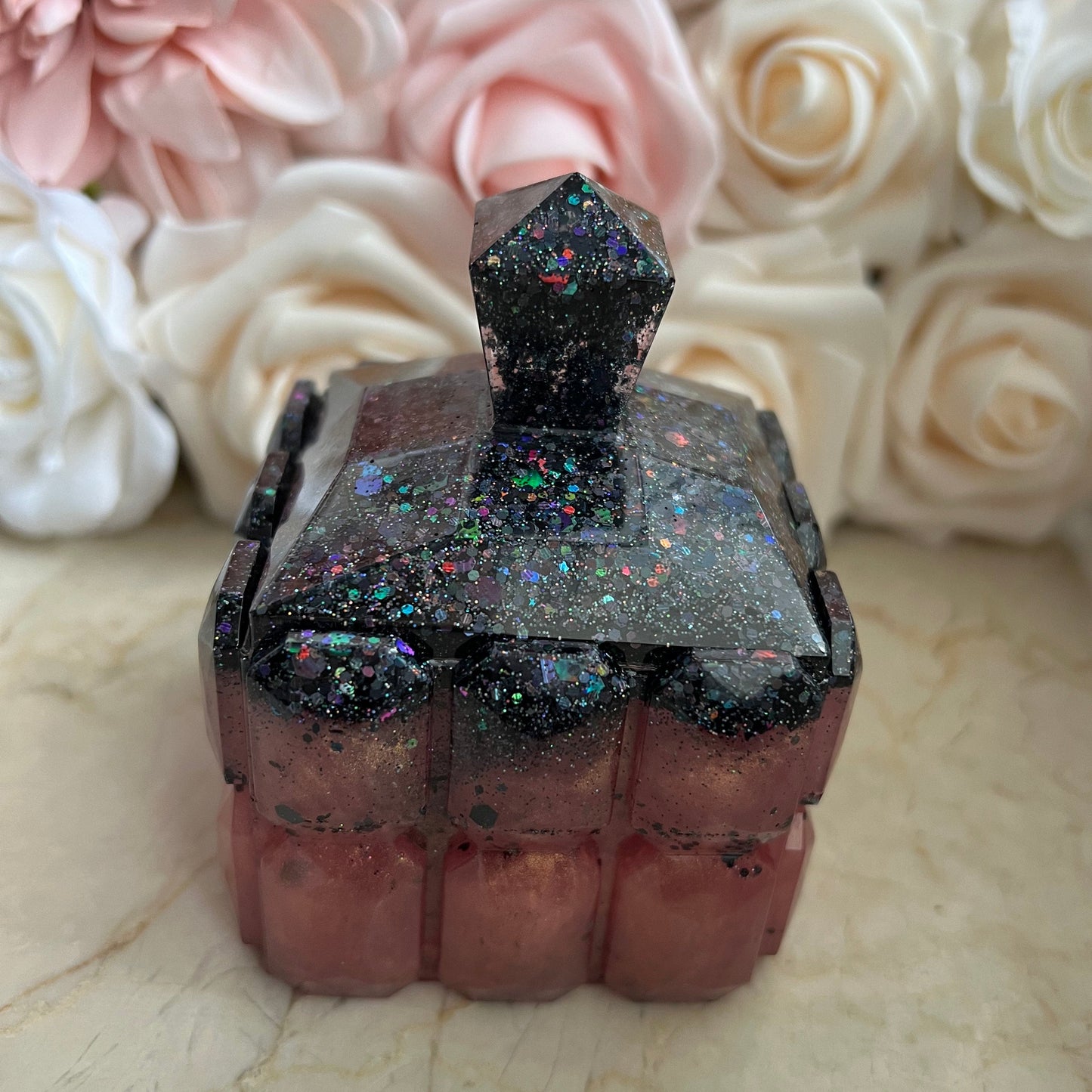 Kristalldose / verschiedene Varianten